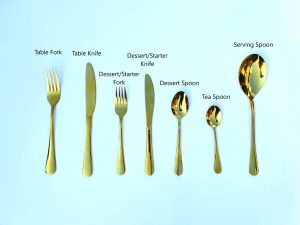 Gold Table Fork